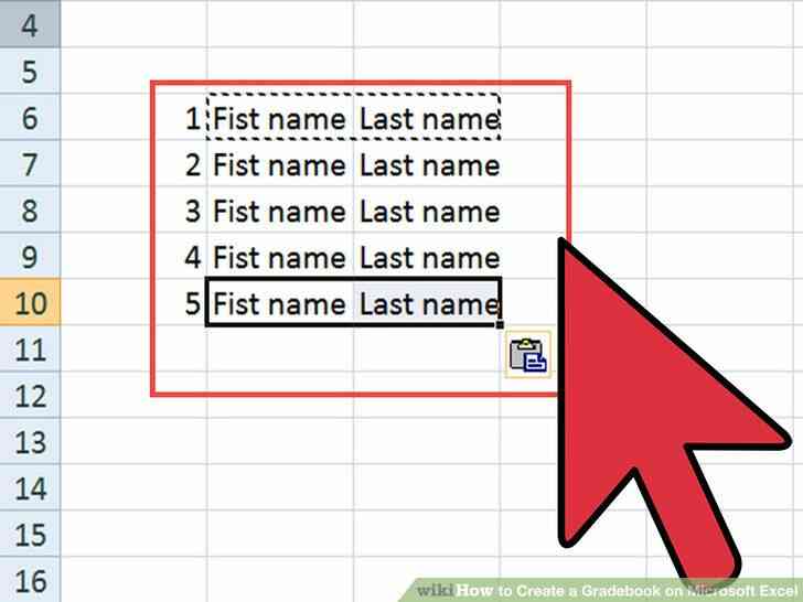 Image intitulée Créer un Bulletin de notes sur Microsoft Excel à l